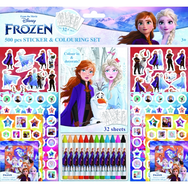 FROZEN 500 klistermärken