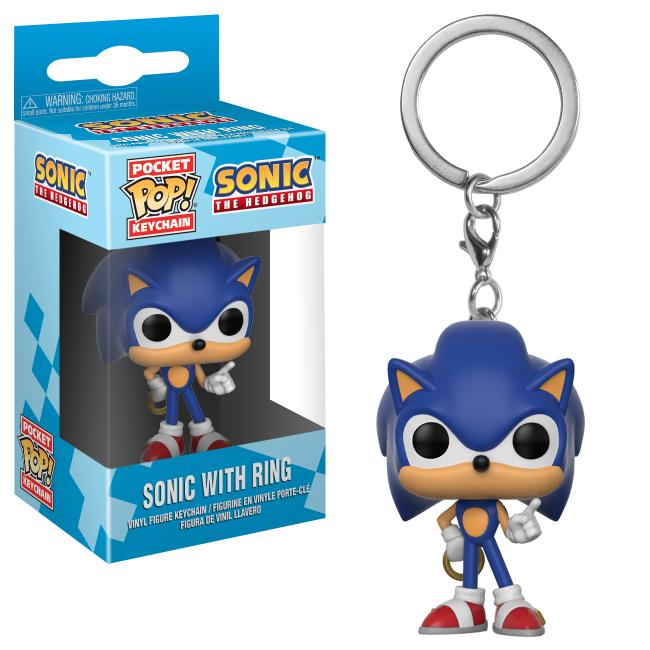 FUNKO POP! Nyckelring: Sonic