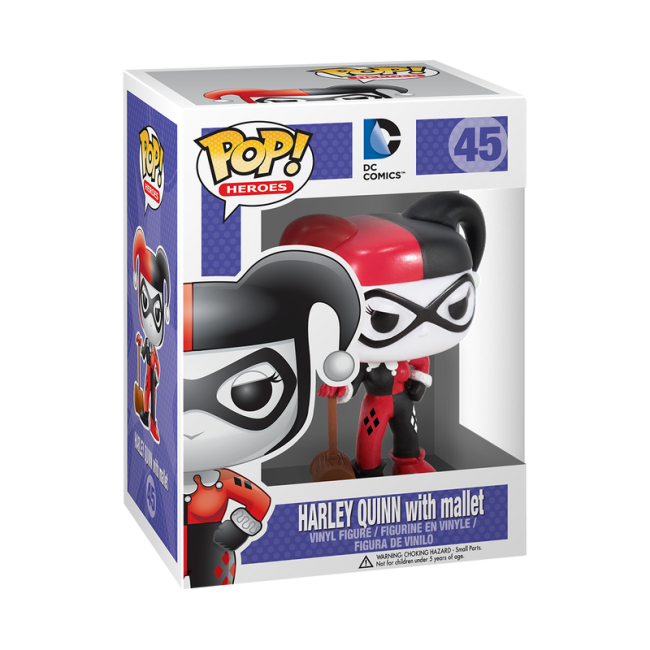 FUNKO POP! Vinyl Figur: DC - Harley Quinn w/ Mallet