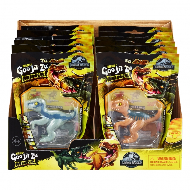 HEROES OF GOO JIT ZU MINI Jurassic World Figurer Singelpack