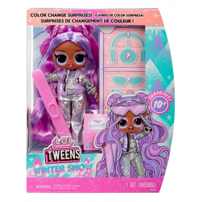 L.O.L. SURPRISE Tweens Winter Snow-Violet doll