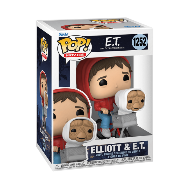 FUNKO POP! Vinylfigur: ET - Elliot with ET