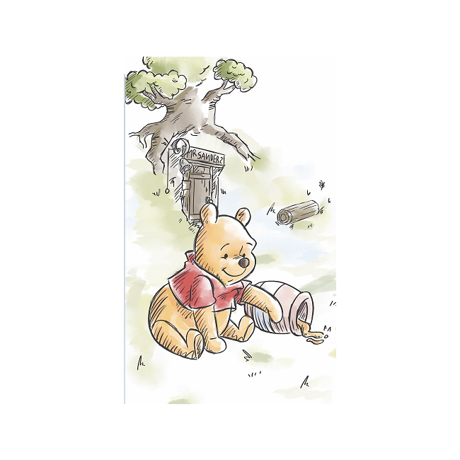 DISNEY WINNIE THE POOH handduk 30 x 50 cm