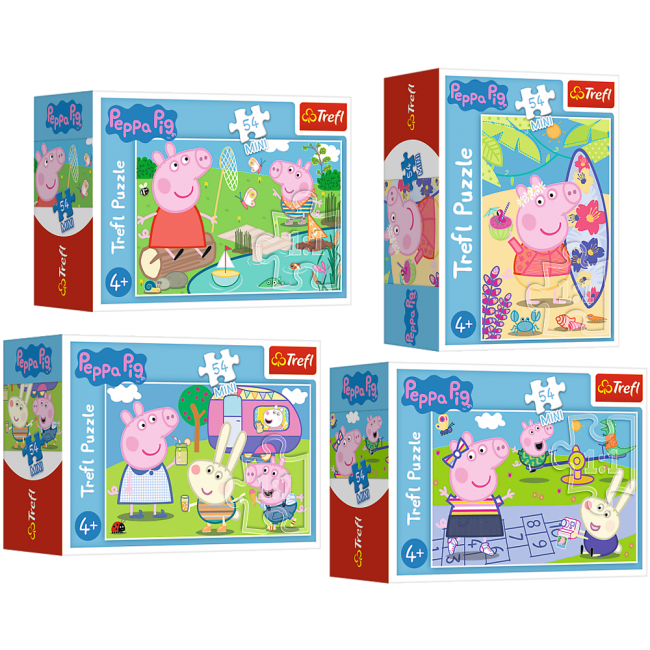 TREFL PEPPA PIG Mini puzzle, 54 st