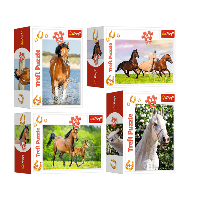 TREFL minipussel Horses 54 st