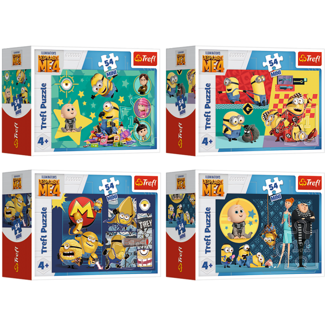 TREFL MINIONS minipussel, 54 st