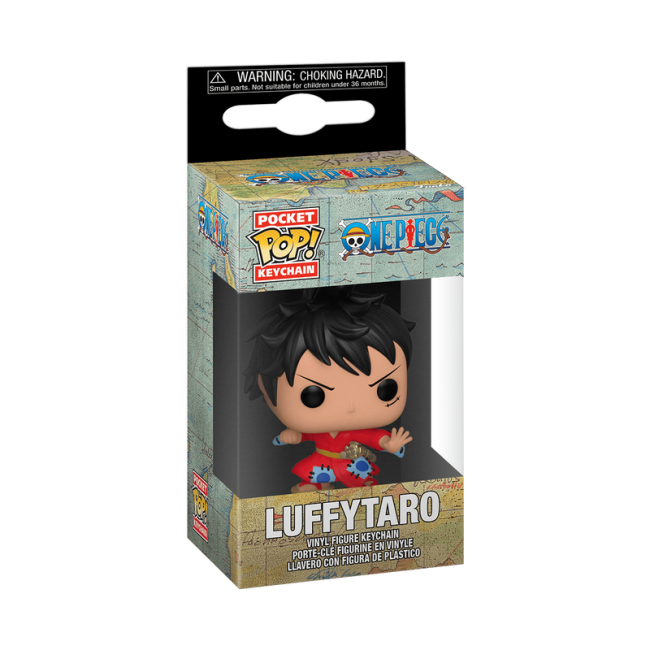 FUNKO POP! Nyckelring: One Piece - Monkey D. Luffy