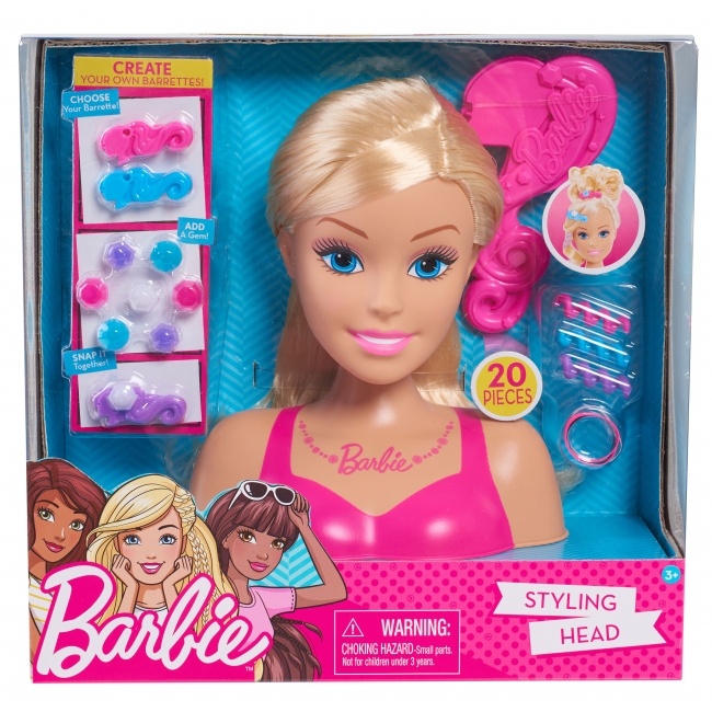 BARBIE Litet stylinghuvud Blond