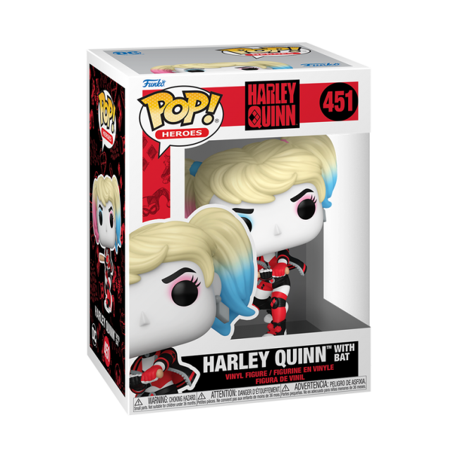 FUNKO POP! Vinylfigur: DC - Harley Quinn with bat