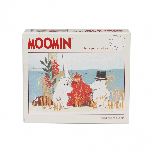 MOOMIN Pussel röd 200 bitar