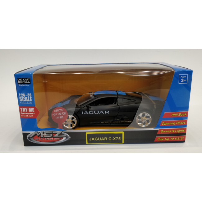 MSZ gjuten modell Jaguar C-X75 skala 1:32