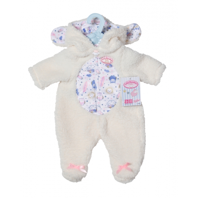 BABY ANNABELL jumpsuit med får, 43 cm