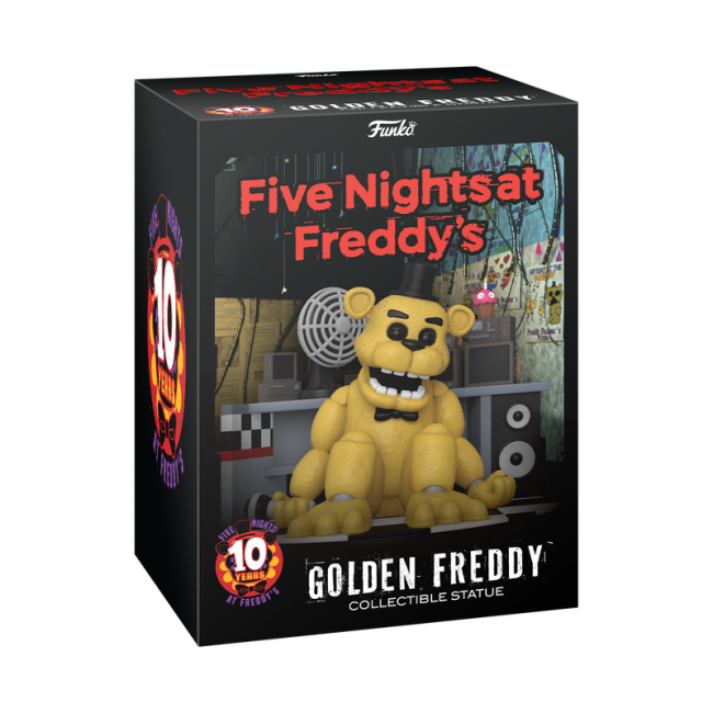 FUNKO Vinyl samlarobjekt Staty: Five Nights at Freddy´s - Golden Freddy