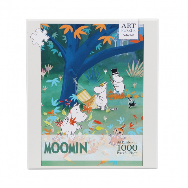 MOOMIN Konstpussel Lek i skogen 1000 bitar