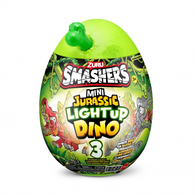 SMASHERS Interaktiv leksak Mini Light-Up Dino egg