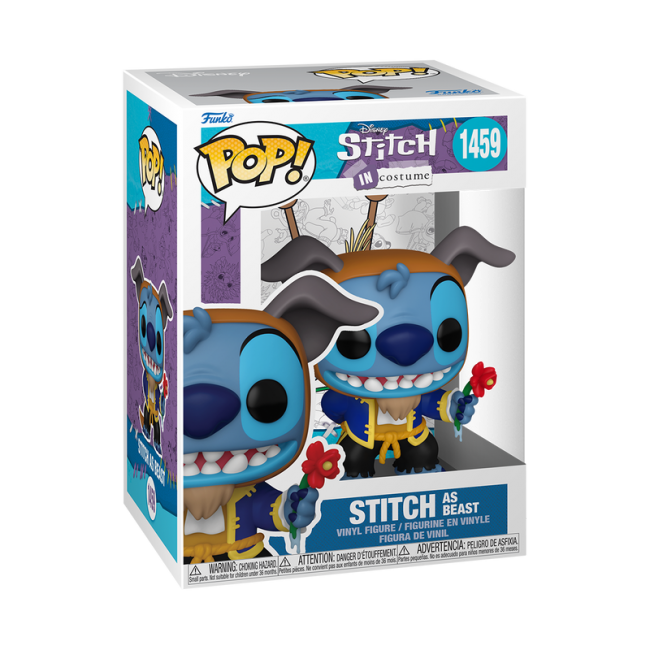 FUNKO POP! Vinylfigur: Stitch (Beast Costume)