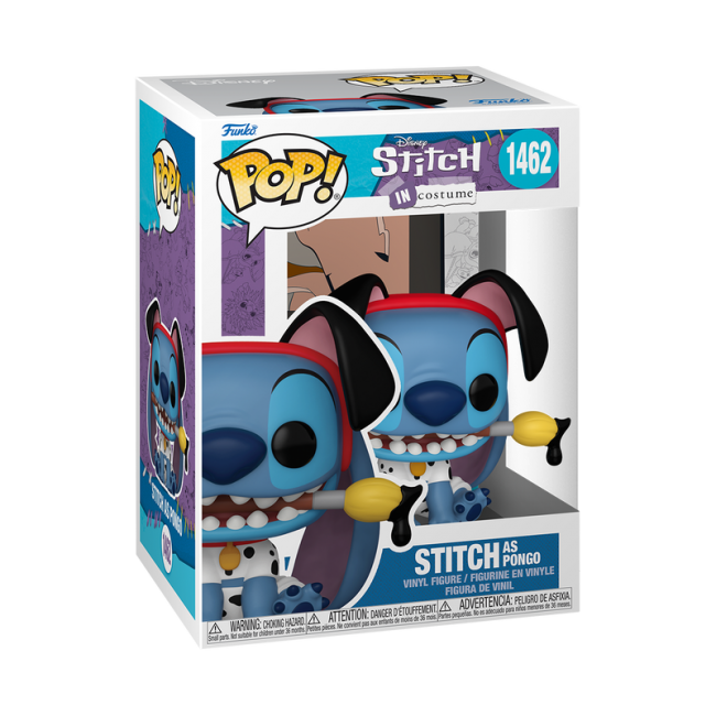 FUNKO POP! Vinylfigur: Stitch (101 Dalmatians Costume)