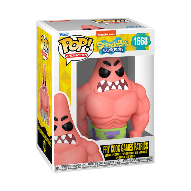 FUNKO POP! Vinylfigur: SpongeBob - Patrick w/Muscles