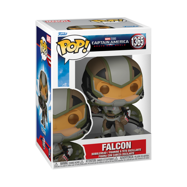 FUNKO POP! Vinylfigur: Marvel: Captain America: Brand New World - Falcon