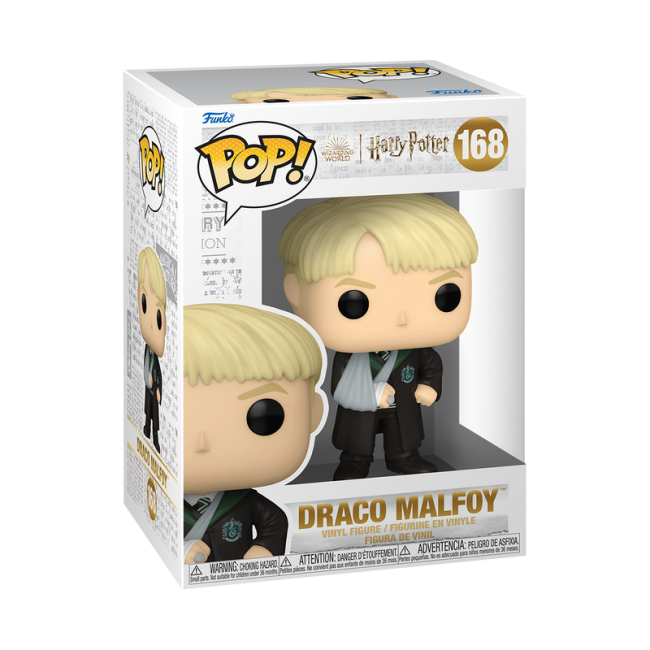 FUNKO POP! Vinylfigur: Movies: Harry Potter and The Prisoner of Azkaban - Draco Malfoy w/Broken Arm