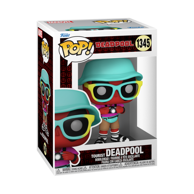 FUNKO POP! Vinylfigur: Deadpool (Tourist)