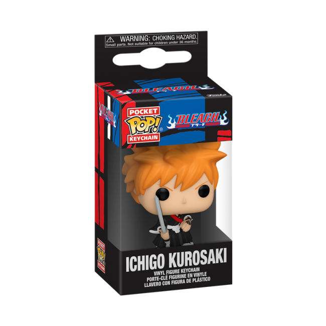 FUNKO POP! Nyckelring: Bleach - Ichigo Kurosaki