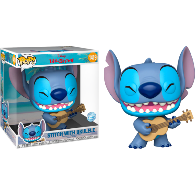 FUNKO POP! Jumbo Vinylfigur: Disney - Stitch