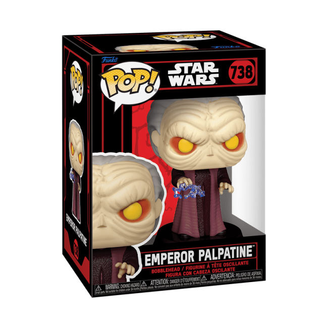 FUNKO POP! Vinylfigur: Star Wars - Emperor Palpatine