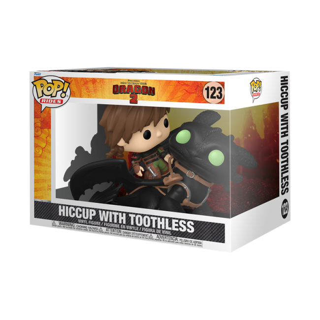 FUNKO Rides Deluxe: How to Train Your Dragon - Hiccup & Toothless