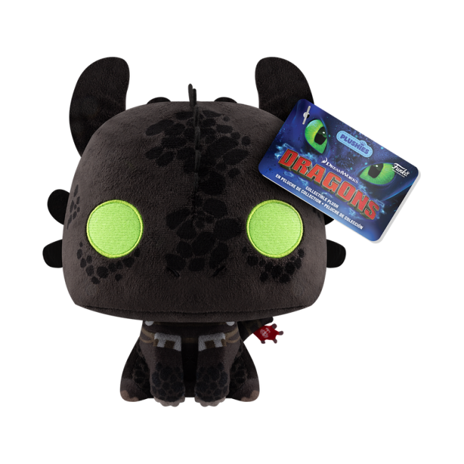 FUNKO Gosedjur: How to Train Your Dragon - Toothless, 18 cm