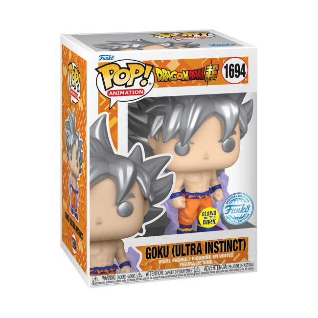 FUNKO POP! Vinylfigur: Dragon Ball Super - Goku (Ultra Instinct)