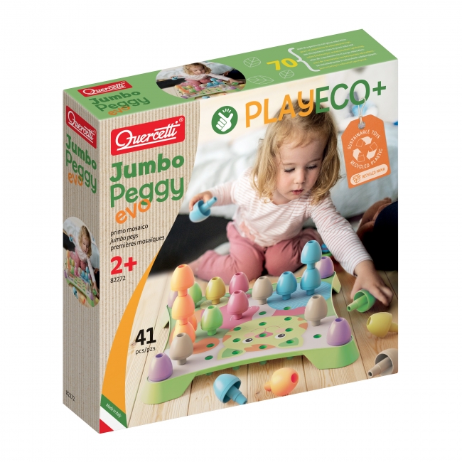 QUERCETTI mosaic game Play Eco+ Jumbo Peggy Evo