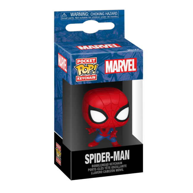 FUNKO POP! Nyckelring: Marvel - Spider-Man