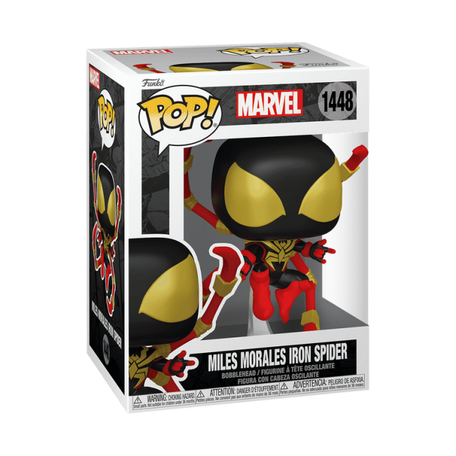 FUNKO POP! Vinylfigur: Marvel - Miles Morales Iron Spider (w/ Chase)