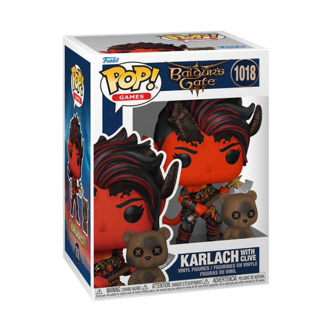 FUNKO POP! Vinylfigur: Baldur´s Gate - Karlach & Clive