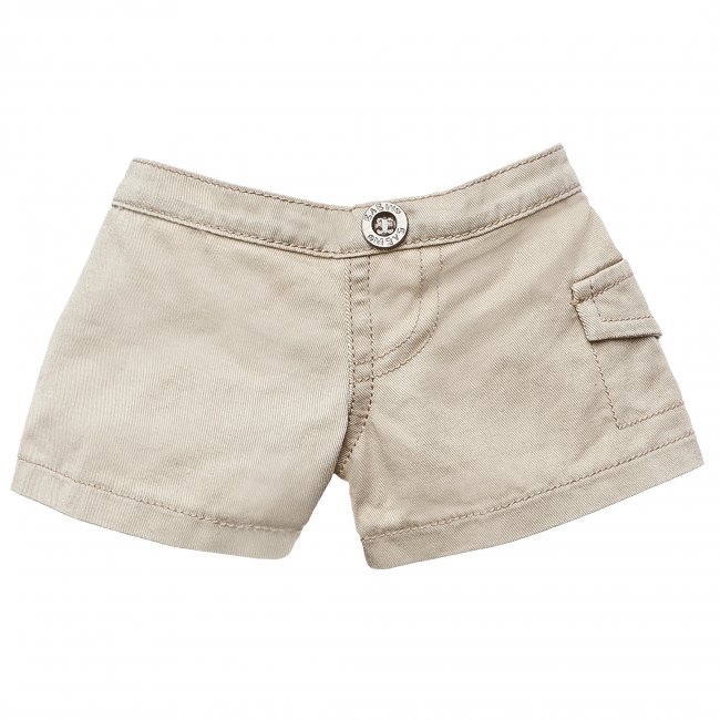 BUILD-A-BEAR khaki shorts