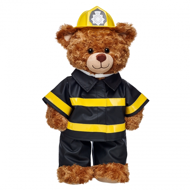 BUILD-A-BEAR kläder brandman kostym