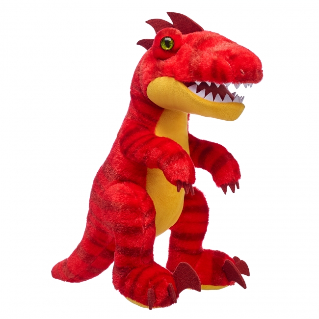 BUILD-A-BEAR DINO röda raptor 38 cm