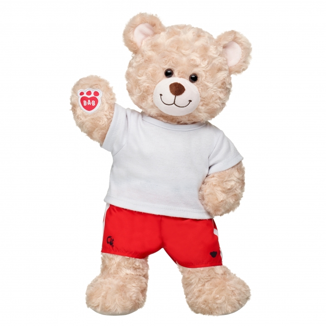 BUILD-A-BEAR vit T-tröja