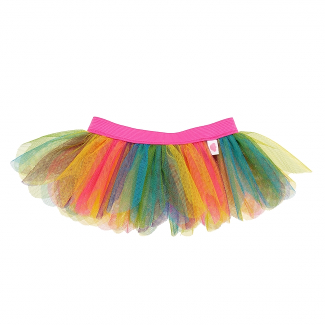 BUILD-A-BEAR RAINBOW kläder gradient tutu