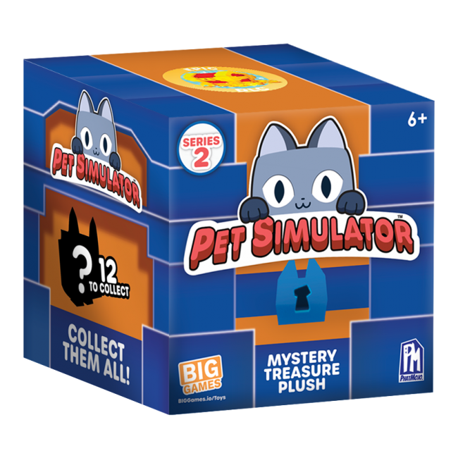 PET SIMULATOR plyschfigur i blindförpackning S2, 20 cm