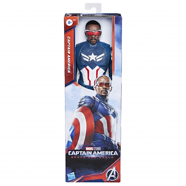 AVENGERS Captain America Titan Movie Figur hjälte 30 cm