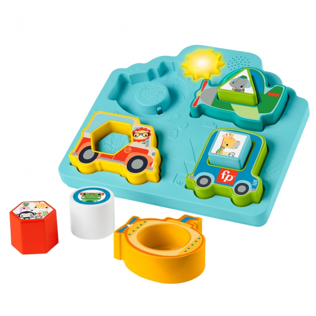 FISHER-PRICE Pussel för ljud och lätta fordon