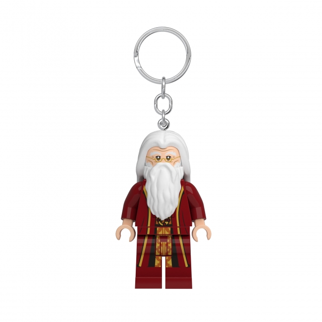 LEGO Harry Potter Nyckelring Dumbledore med LED-lampa