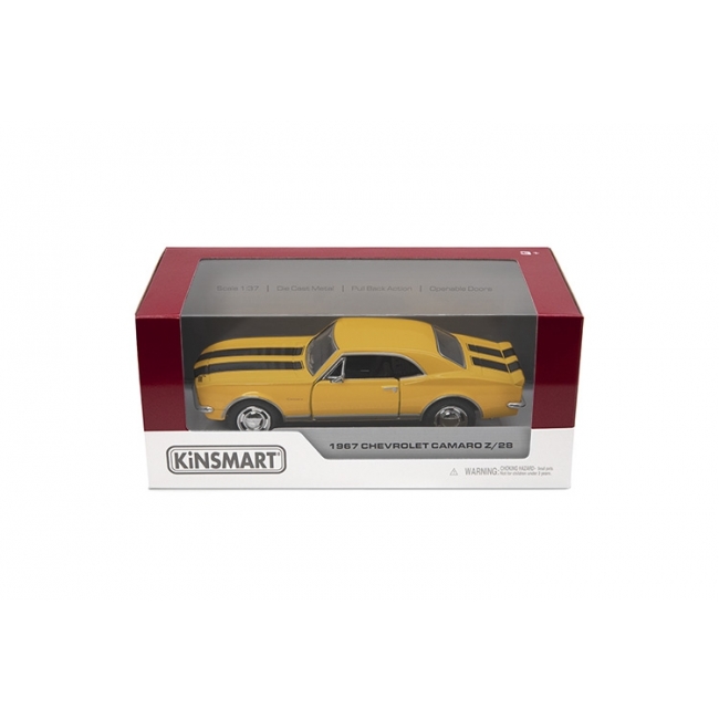 KINSMART gjuten modell 1967 Chevrolet Camaro Z/28 skala 1:37