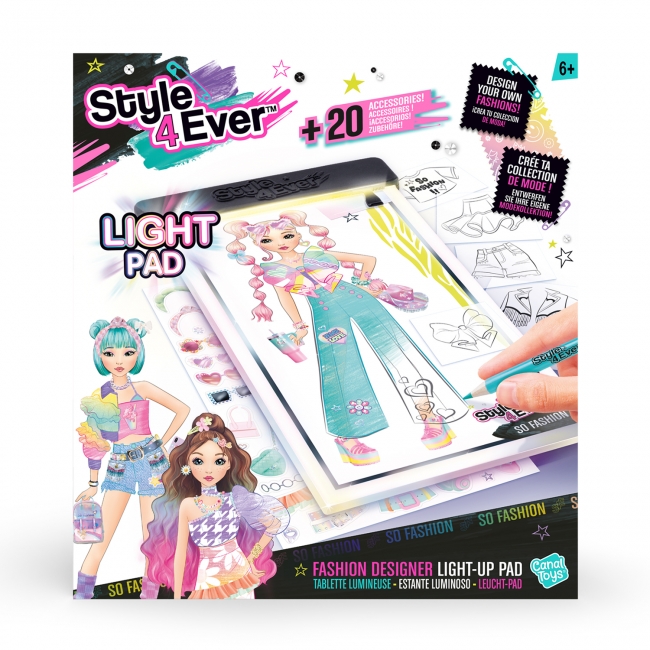 STYLE 4 EVER lekset Fashion Designer Light-up Pad