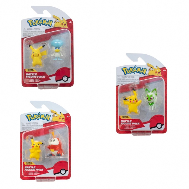 POKEMON Battle-figur 2-pack: Generation IX