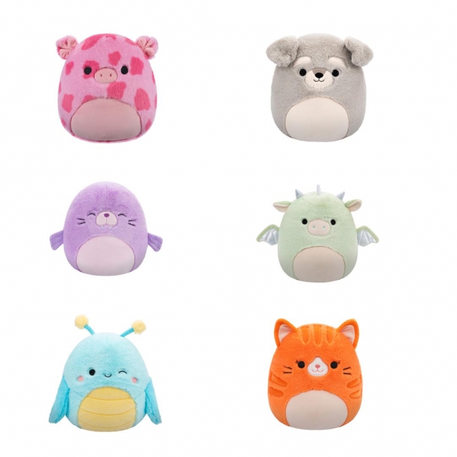 SQUISHMALLOWS W20 Fuzz-A-Mallows Gosedjur, 30 cm