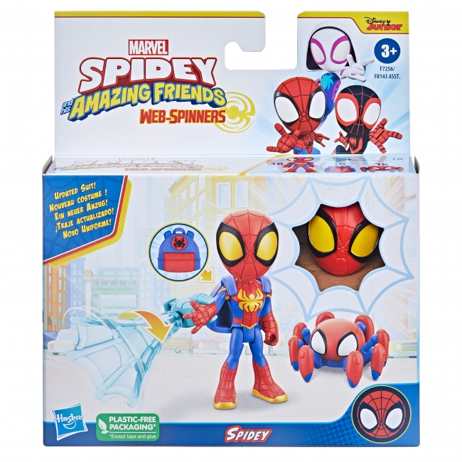 SPIDEY AND HIS AMAZING FRIENDS figur Webspinner 10 cm
