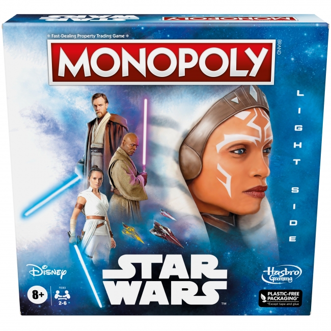 MONOPOLY brädspel Star Wars Light Side